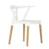 Стул Wishbone белый