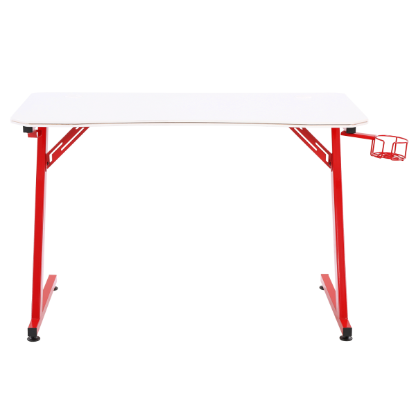 Стол компьютерный GAMELAB Monolith White&Red