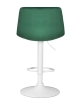 Стул барный TAILOR WHITE зеленый велюр MJ9-88