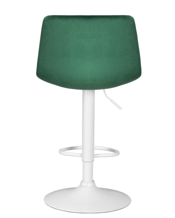 Стул барный TAILOR WHITE зеленый велюр MJ9-88