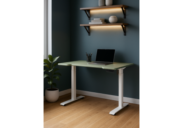 Компьютерный стол Маркос 140х80 зеленый , белый