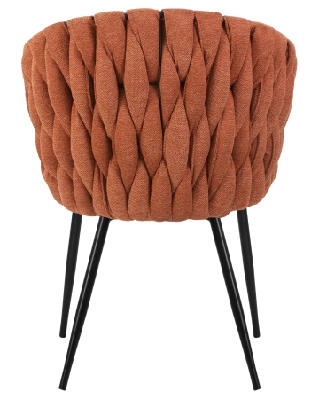 Стул обеденный MATILDA оранжевая ткань LAR 275-27