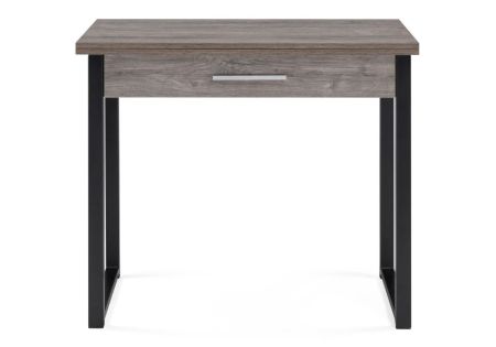 Стол деревянный Ибби 90(128)х64х77 рошелье, черный матовый