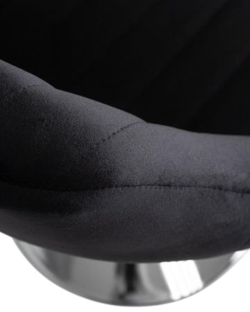 Набор 2 шт Стул барный CHARLY, черный велюр (MJ9-101)