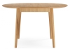 Стол деревянный Форли 100(130)x100 светлое дерево