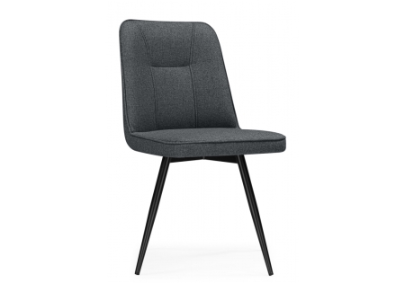 Стул на металлокаркасе Texas 3 поворотный темно-серый, черный Стул на металлокаркасе Texas 3 поворотный темно-серый, черный