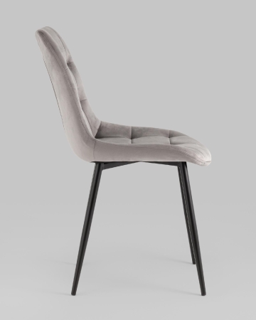 Стул Флекс New велюр светло-серый 4шт.