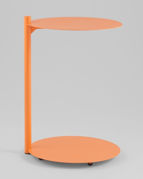 Журнальный столик Siara металл оранжевый