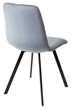 Стул DAIQUIRI BLUVEL-06 синий, велюр