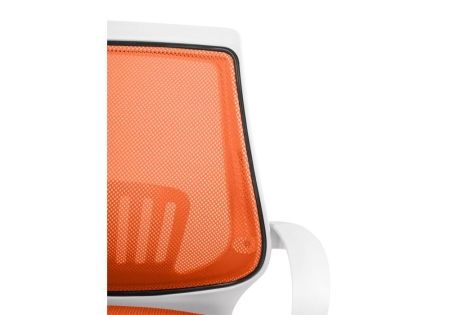 Компьютерное кресло Ergoplus оранжевый, белый Компьютерное кресло Ergoplus оранжевый, белый