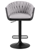 Стул барный LEON серая ткань LAR 275-17
