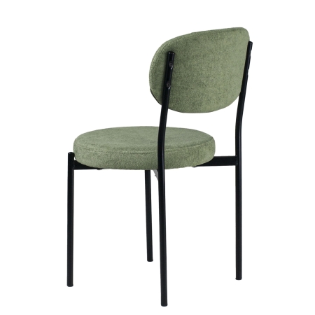 Стул Maso букле зеленый MOSS 615