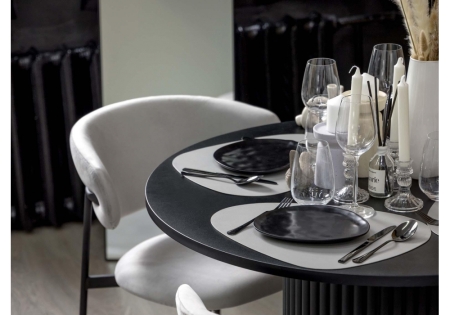 Стол деревянный Барел 100 черный, черный