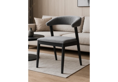 Стул деревянный Токио 2 ткань 234, черное дерево