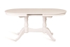 Раздвижной стол Овальный 130 белый