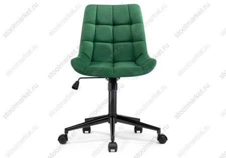 Стул Честер черный, зеленый