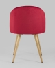 Стул Лион велюр красный
