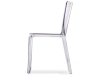 Стул прозрачный PEDRALI Blitz белый