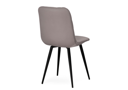 Стул Ральф латте, черный