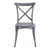 Стул CROSS (mod. PL24) пластик, 48х58х89 см, темно-серый