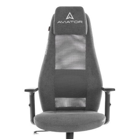 Кресло AVIATOR PLT metalBL серое