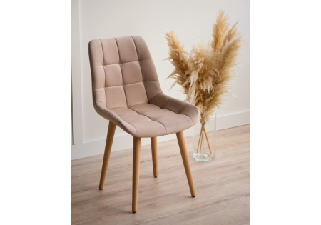 Стул деревянный Челси бежевый (zd 210), светлое дерево np