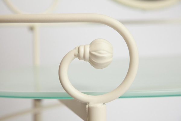 Столик туалетный ALBERT (столик/зеркало + пуф)