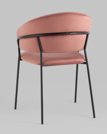 Стул Бруно ткань пыльно-розовый