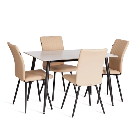 Стул обеденный Monte Carlo бежевый