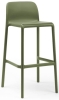 Стул пластиковый барный Faro пластик, зеленый Стул пластиковый барный Faro пластик, зеленый