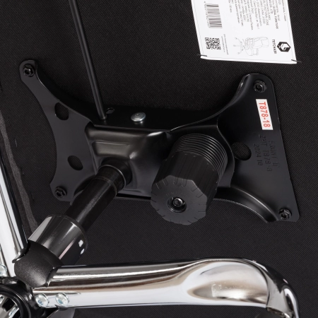 Кресло Appolon серый, ткань и металл, мягкое сиденье, с подлокотниками