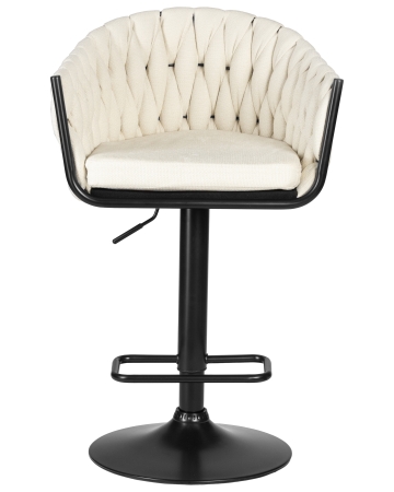 Стул барный LEON кремовая ткань LAR 275-33