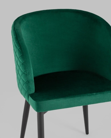 Стул Оскар велюр изумрудный