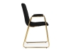 Стул Lana черный, золотой