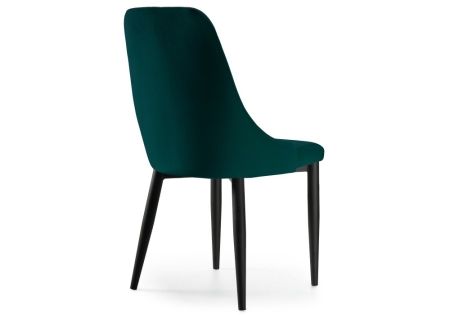 Стул Kora зеленый, черный