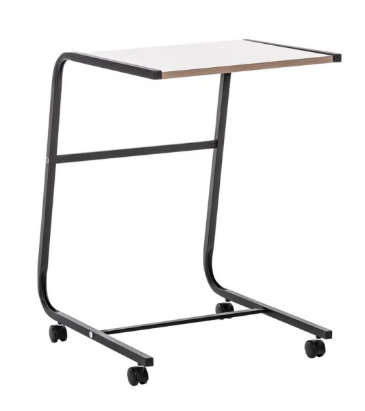 Подкатной стол СЛКС-6 каркас черный, ясень шимо темный