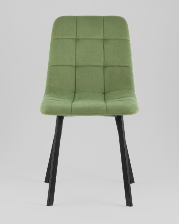 Стул Одди Original Square велюр пыльно-оливковый