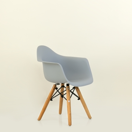 Кресло N-2 Eames Style детское светло-серый