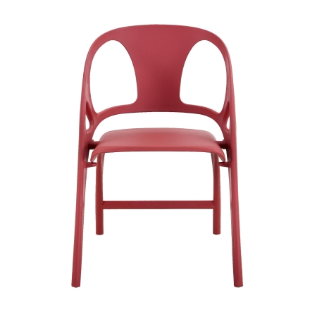 Стул складной Liara пластик бордо
