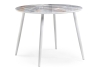 Стол Кловис кианит, белый