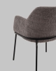 Стул с подлокотниками Кози new ткань букле темно-серый