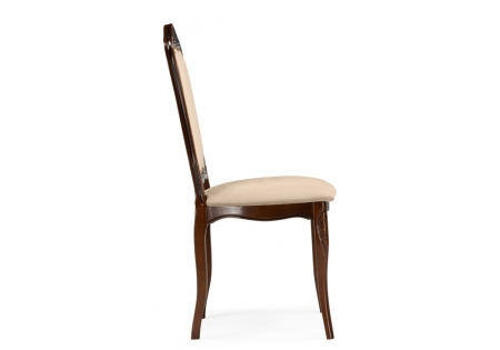 Стул деревянный Эмилин вишня, муса темная 082