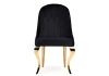 Стул Gustav черный, золотой