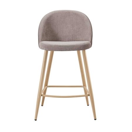 Стул полубарный 373B-2 бежевый TD3052-11, дерево