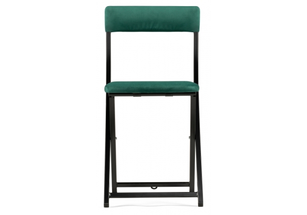 Стул на металлокаркасе Elevis зеленый, черный