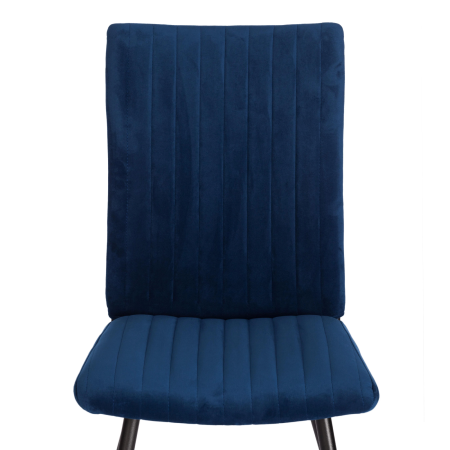 Стул обеденный Monte Carlo синий велюр