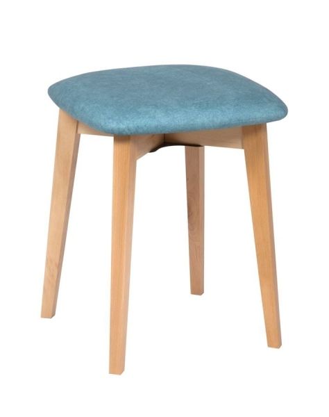 Табурет бук, ткань Айсберг логан