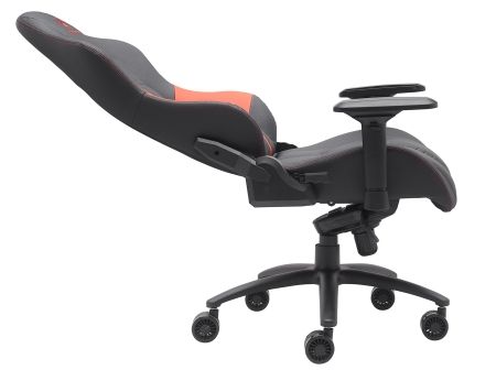 Стул для геймера Jaguar экокожа красный