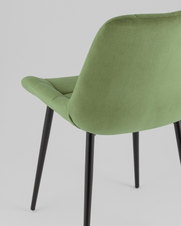 Стул Флекс Original велюр пыльно-оливковый