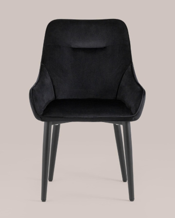 Стул Диана велюр черный Стул Диана велюр черный